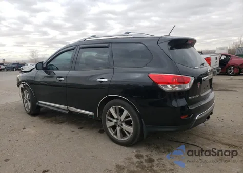 2014 Nissan Pathfinder S из США, поврежденный, VIN 5N1AR2MN1EC688684